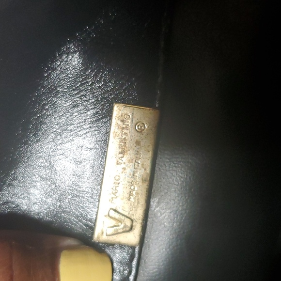 Valentino monogram embossed clutch
